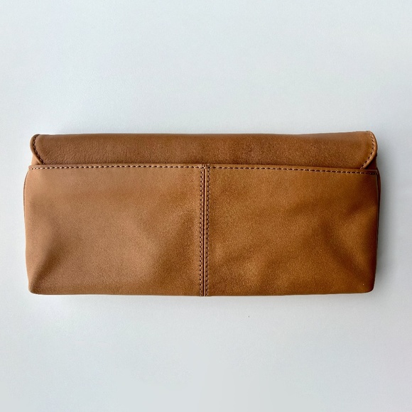 Vintage Isaac Mizrahi Tan Brown Clutch - Mint Condition - Picture 5 of 5
